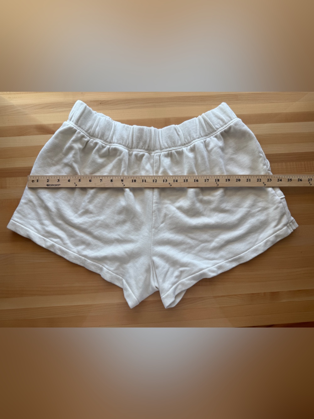 Aerie Go-To Fleece Short in Soft Muslin - Picture 8 of 10